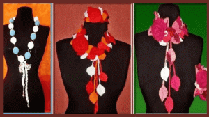 Летние вязанные украшения крючком //  Наталья Бережная