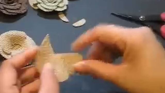 burlap flowers tutorial смотреть онлайн