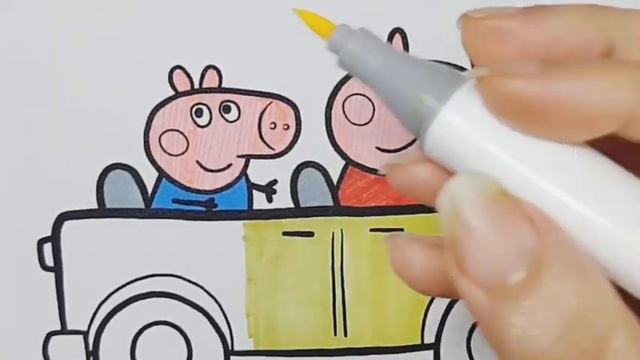 peppa pig coloring | peppa pig coloring book смотреть онлайн