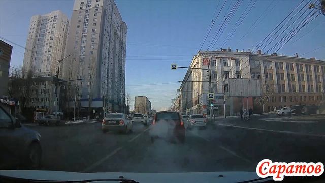 Саратов от моста Энгельса через заводской район до СКАД 28 января 2023 года 2 часть смотреть онлайн