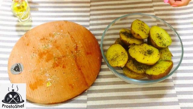 Вкусный ужин !!! Картофель с салом по деревенски!#рецепткартошки #блюдаизкартошки