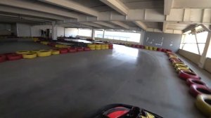 Двухэтажный картинг в ТЦ СанСити (Новосибирск) / 2-level karting Novosibirsk.