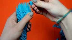 ДРАКОН Из Модулей (1 часть) | Модульное Оригами | Мастер Класс