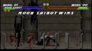 Noob Saibot Fatality 1 Mortal Kombat 3 Ultimate Trilogy