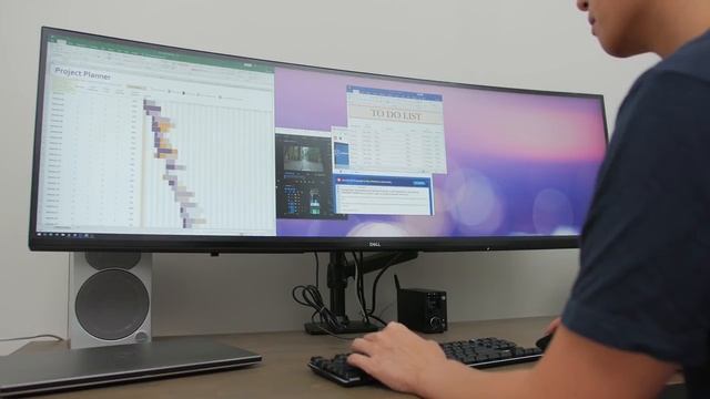 Dell U4919DW Ultrawide Monitor - Best Single Monitor Productivity Setup смотреть онлайн