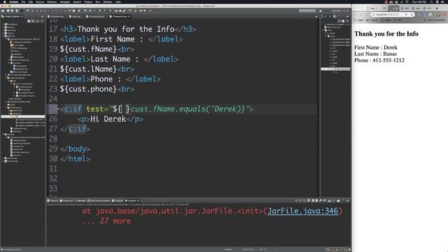 Java EE Tutorial 2 : Validation / JSTL Tutorial