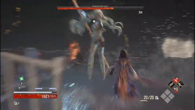 Нарезка! Воистину БЕЗЖАЛОСТНЫЙ палач СОЛО или горение пердака в Code Vein смотреть онлайн