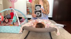 Черно-белые картинки для новорожденных / Алиса в Восточной Сказке / Игрушки для новорожденных 0-3