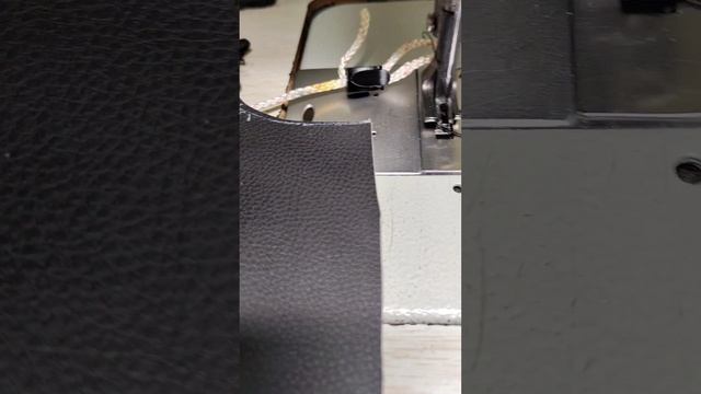 как заменить деталь на сидушке авто и сделать отделочную строчку .