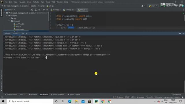 How To Create Superuser in Python Django | Python Django Projects | Django Tutorial In Hindi