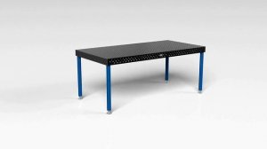 Сборочно-сварочный стол SIEGMUND, крепление столешницы.