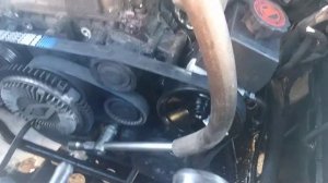 Натяжитель ремня rexton. Как снять ремень.