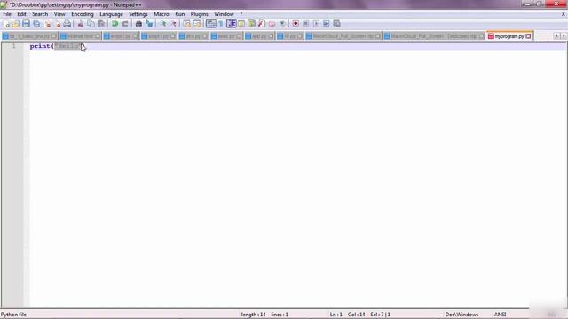 #4 Creating First program in python on Window |Python Tutorial for Beginners|Python By Team Debug i смотреть онлайн