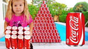 Bad Baby БАШНЯ ИЗ КОКА КОЛА ЧЕЛЛЕНДЖ CRAZY AMAZING COCA COLA CHALLENGE