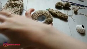 Как связать мишку | Вязаный мишка | Игрушка амигуруми