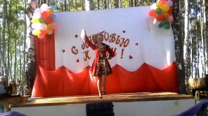 Народный танец.  Соло