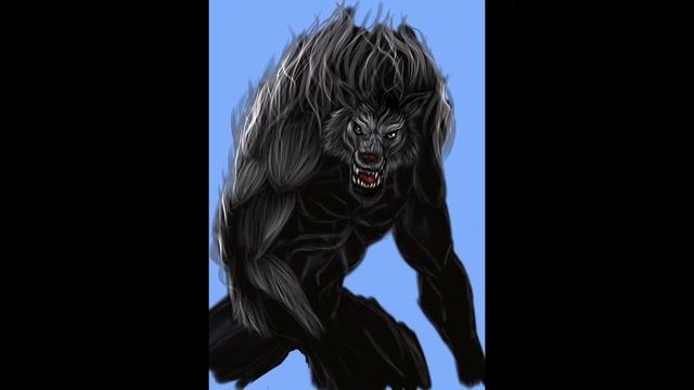 Verwolf  Оборотень Рисую Procreate Рисую Оборотня