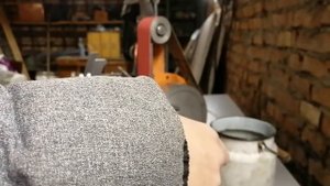 Нож из Rex 121 реальность обработки часть 1.