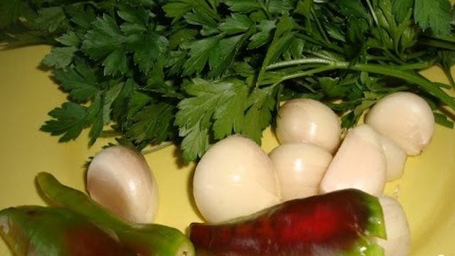 Зеленые помидоры по-грузински