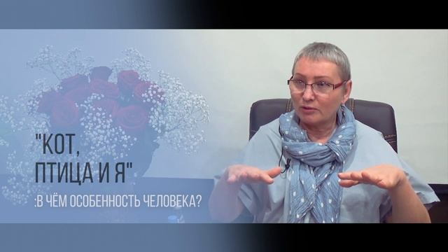 В чем особенность человека? (Кот, птица и я)
