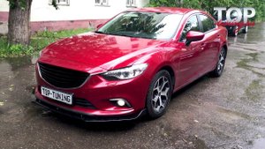 Элерон переднего бампера  - Тюнинг MAZDA 6 GJ