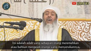 Syeikh Soleh al'Ushoimi Menegur Hadirin Yang Meleng