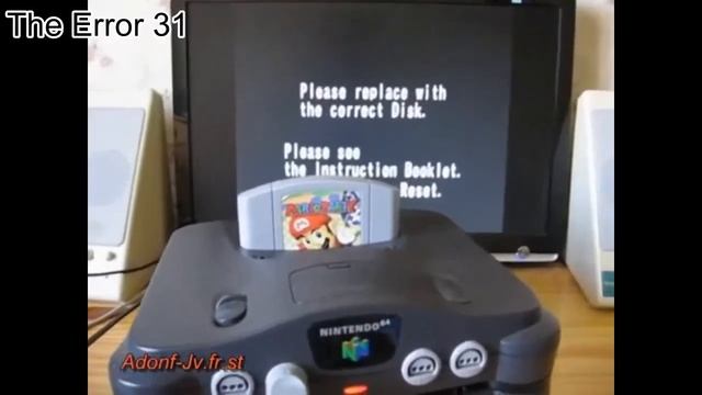 Nintendo 64 Errors!