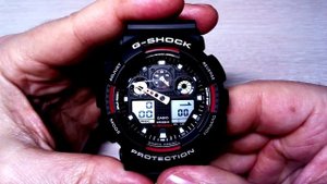 Casio G Shock GA100 1A4 Sport Watch. Честный обзор. Плюсы и минусы.