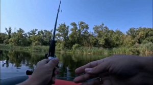 Семейная рыбалка,знакомство с жерехом.