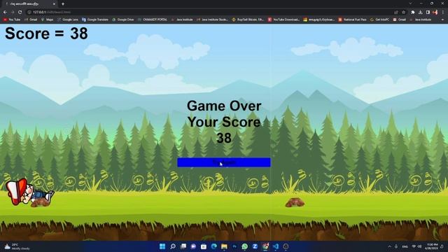 JavaScript 2D Game Development | Java Institute | W.G. ShehanLakshitha