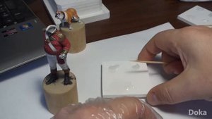 Сборка смоляной фигурки | часть 2