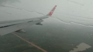 Таиланд 2020. Взлет и посадка самолета. Вид из салона. Из Бангкока в Сураттани