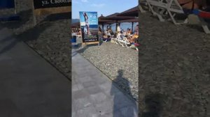 Пляж Алексино  август 2018г. Новороссийск