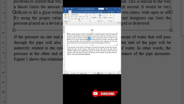 MS Word Tips and Tricks || Convert the MS Word file into jpg, png, bitmap