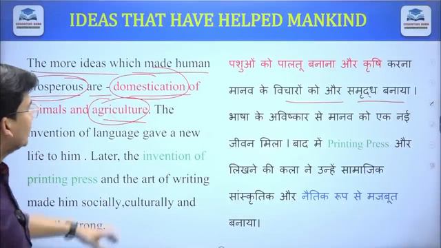 English Class 12 Chapter 5 Summary Bihar Board | Ideas that have helped Mankind Summary in Hindi