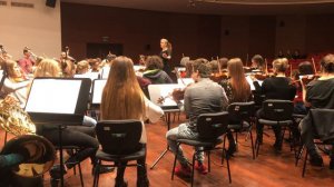 I. J. Paderewski  - Overture in E flat Major, rehearsal (28.11.2018)