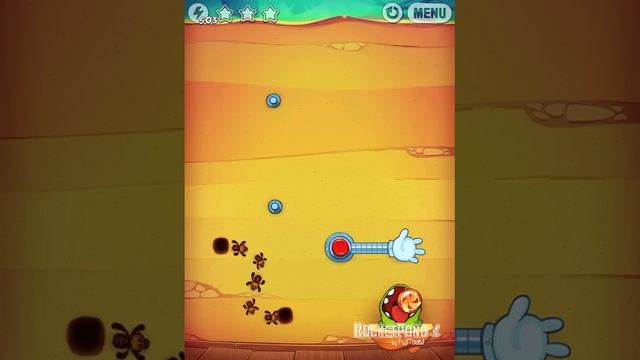 Cut the Rope Experiments 7-22 Walkthrough Ant Hill