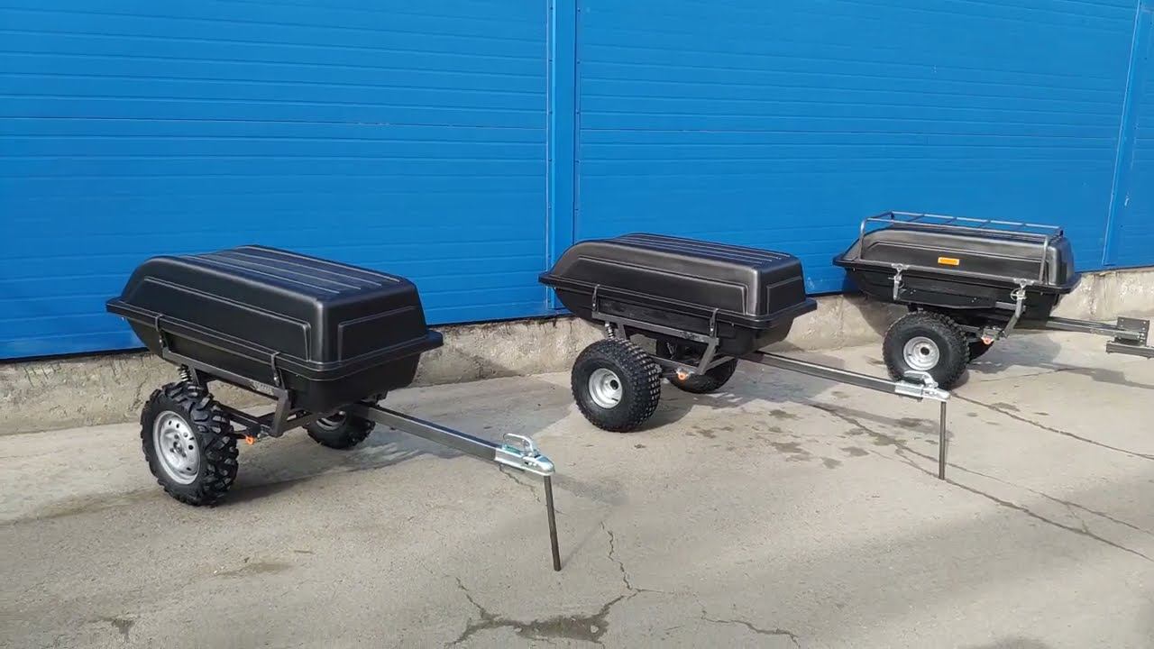 Сравнение прицепов для квадроцикла "ВАНЁК-ТУРИСТ" и "ВАНЁК-ТУРИСТ -ЛАЙТ" смотреть онлайн