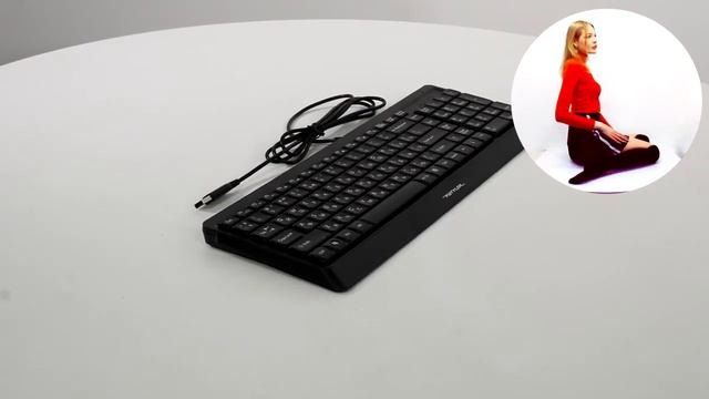 НИКС Компьютерный Супермаркет: видео про Клавиатура A4Tech FSTyler FK15 Проводная #1
