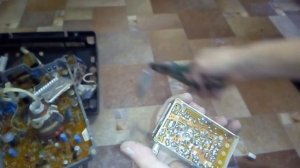 Телевизор ОРЕОЛ  1994 года. Разбор на драгметаллы.