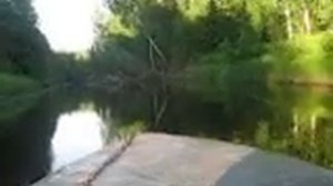 Река Тимшер. Вечер. Возвращение с рыбалки...