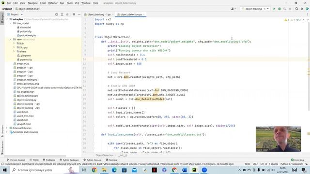 YoloV4 ve CUDA Kullanımı ile Nesne Takibinde CPU ve GPU Ekran Kartı Karşılaştırması смотреть онлайн