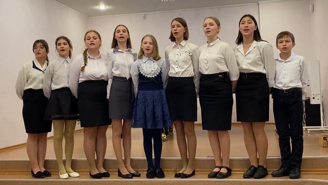 Вокальный ансамбль старшего хора смотреть онлайн
