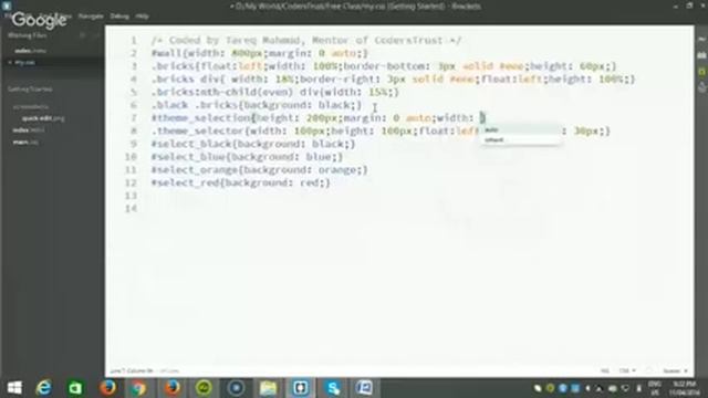 Introduction on HTML and CSS [April 11, 2016] смотреть онлайн