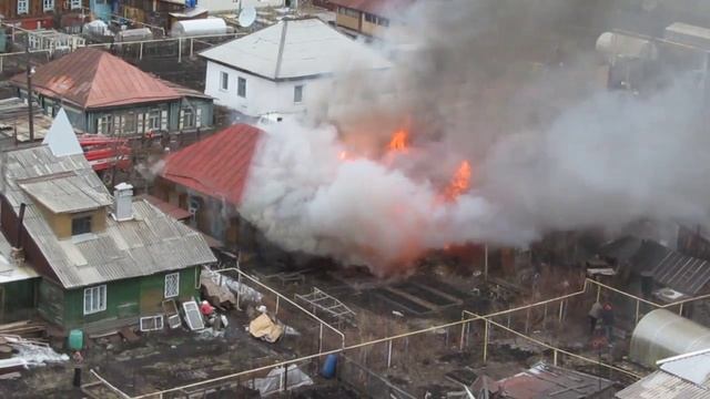 Пожар на окраине Новосибирска 21/04/2013 (часть 3) смотреть онлайн
