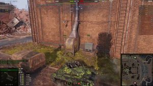 Как нужно играть на Т78 - карта Промзона / World of tanks