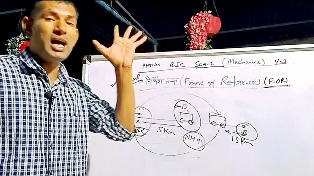 Bsc 1st year Physics - mechanics | Frame Of Reference | semester 1 mechanics |
