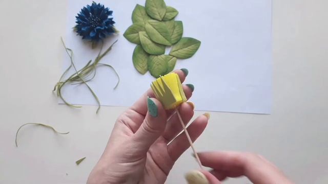 DIY/Цветочный ободок этого лета из фоамирана. Foamiran Flower Headband.