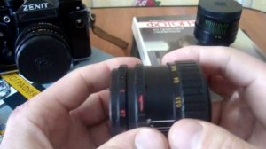 установка диафрагмы на фотообъективе ГЕЛИОС 44 2, 44 3, 44 4.