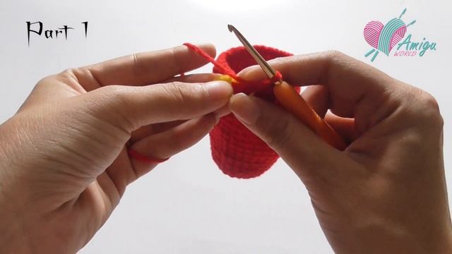 #029 | Bell Pepper Amigurumi Tutorial | Crochet Amigurumi Vegetables | Free Pattern | AmiguWorld